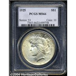 1925[S$1] MS66 PCGS.