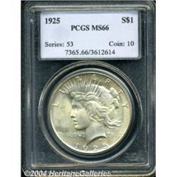 1925[S$1] MS66 PCGS.