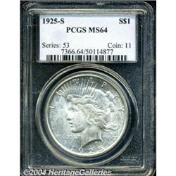 1925-S[S$1] MS64 PCGS.