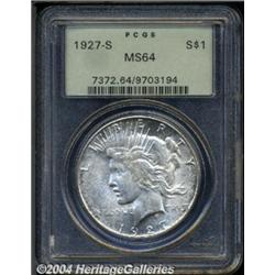 1927-S[S$1] MS64 PCGS.