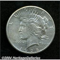 1928[S$1] AU58 Uncertified.