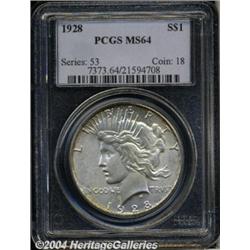 1928[S$1] MS64 PCGS.