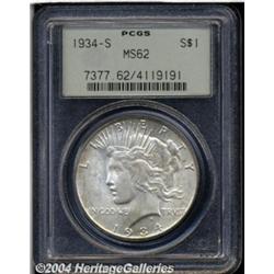 1934-S[S$1] MS62 PCGS.