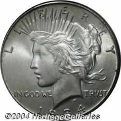 1934-S[S$1] MS65 PCGS.