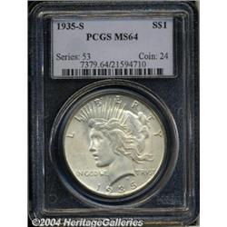 1935-S[S$1] MS64 PCGS.