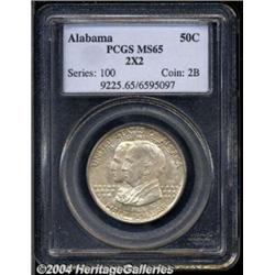 1921[50C] Alabama 2x2 MS65 PCGS.