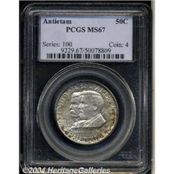 1937[50C] Antietam MS67 PCGS.