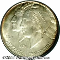 1935-D[50C] Arkansas MS67 PCGS.