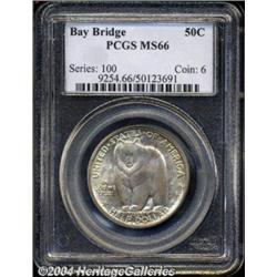 1936-S[50C] Bay Bridge MS66 PCGS.