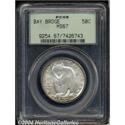 1936-S[50C] Bay Bridge MS67 PCGS.
