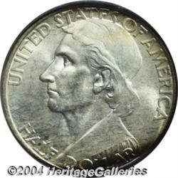 1937-S[50C] Boone MS67 PCGS.