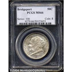 1936[50C] Bridgeport MS66 PCGS.
