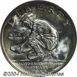 1925-S[50C] California MS67 PCGS.