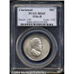 1936-D[50C] Cincinnati MS65 PCGS.