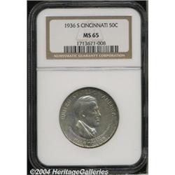 1936-S[50C] Cincinnati MS65 NGC.