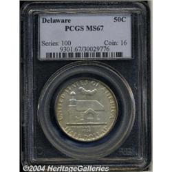 1936[50C] Delaware MS67 PCGS.