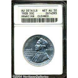 1928[50C] Hawaiian--Cleaned--ANACS. AU Details, Net AU50.