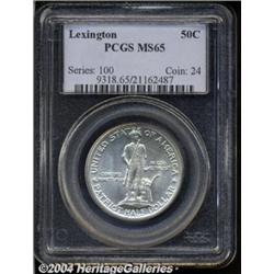 1925[50C] Lexington MS65 PCGS.