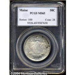 1920[50C] Maine MS65 PCGS.
