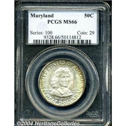1934[50C] Maryland MS66 PCGS.