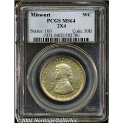 1921[50C] Missouri 2x4 MS64 PCGS.