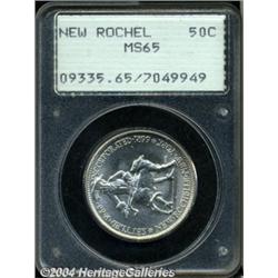 1938[50C] New Rochelle MS65 PCGS.