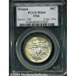 1926[50C] Oregon MS66 PCGS.