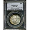 Image 1 : 1937-D[50C] Oregon MS67 PCGS.