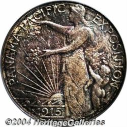 1915-S[50C] Panama-Pacific MS65 PCGS.