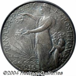 1915-S[50C] Panama-Pacific MS66 PCGS.