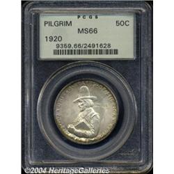 1920[50C] Pilgrim MS66 PCGS.