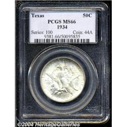 1934[50C] Texas MS66 PCGS.