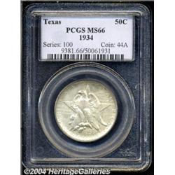 1934[50C] Texas MS66 PCGS.