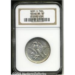 1935-S[50C] Texas MS67 NGC.