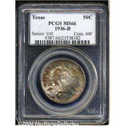 1936-D[50C] Texas MS66 PCGS.