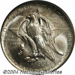 1936-D[50C] Texas MS68 PCGS.