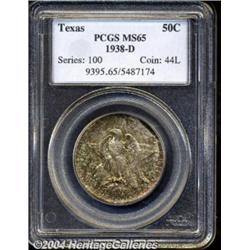 1938-D[50C] Texas MS65 PCGS.