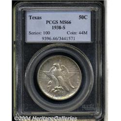 1938-S[50C] Texas MS66 PCGS.