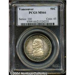 1925[50C] Vancouver MS66 PCGS.