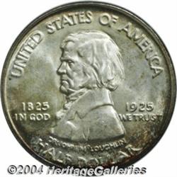 1925[50C] Vancouver MS67 NGC.