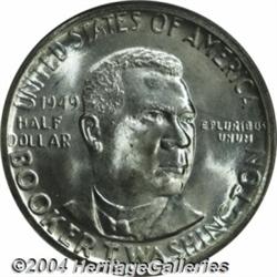 1949-D[50C] Booker T. Washington MS67 PCGS.