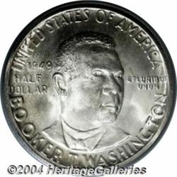 1949-D[50C] Booker T. Washington MS67 PCGS.