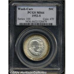 1952-S[50C] Washington-Carver MS66 PCGS.