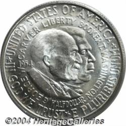 1954-D[50C] Washington-Carver MS66 PCGS.