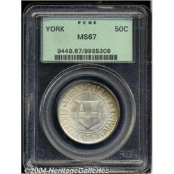 1936[50C] York MS67 PCGS.