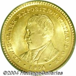 1904[G$1] Lewis and Clark MS64 PCGS.