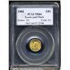 Image 3 : 1904[G$1] Lewis and Clark MS64 PCGS.