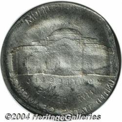 (Undated) Jefferson Nickel--Struck By Capped Die--MS63 ANACS.