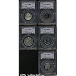 1938 Proof Set PR64 to PR66 PCGS.