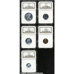 1938 Proof Set PR66 to PR67 NGC.